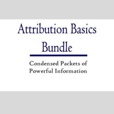 Attribution Basics Bundle