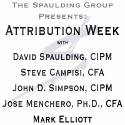 Attribution week - A Web Conference Dedicated to Performance Attribution