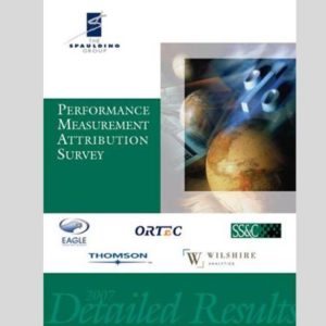 Performance Measurement Attribution Survey - 2011-