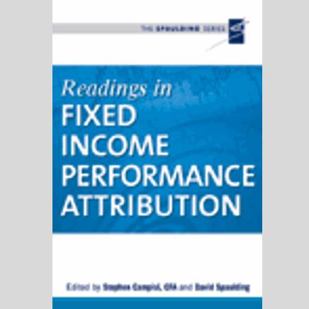 Readings in Fixed Income Performance Attribution