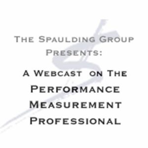 Performance Measurement Professional webinar