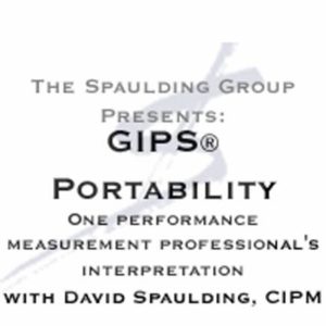 GIPS Portability - Webcast